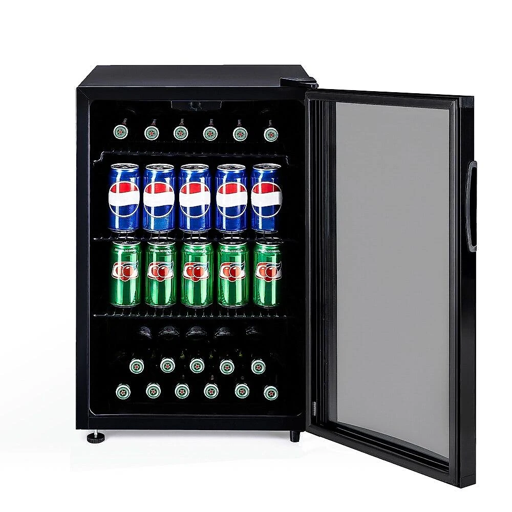 Refrigerador Expositor Vertical EOS 80 Litros Eco Gelo All Black EEV90P 110V