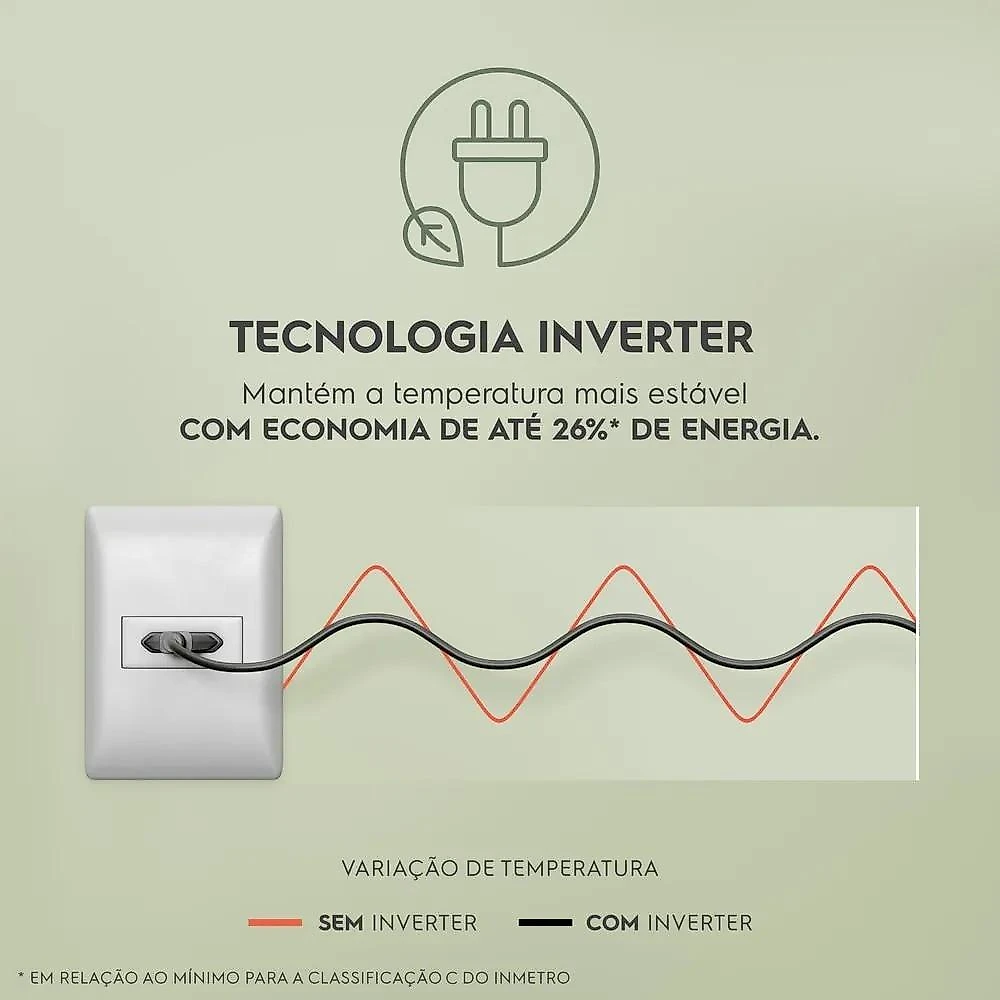 Freezer Vertical Electrolux 212 Litros FEI23T Inverter, Branco - Bivolt