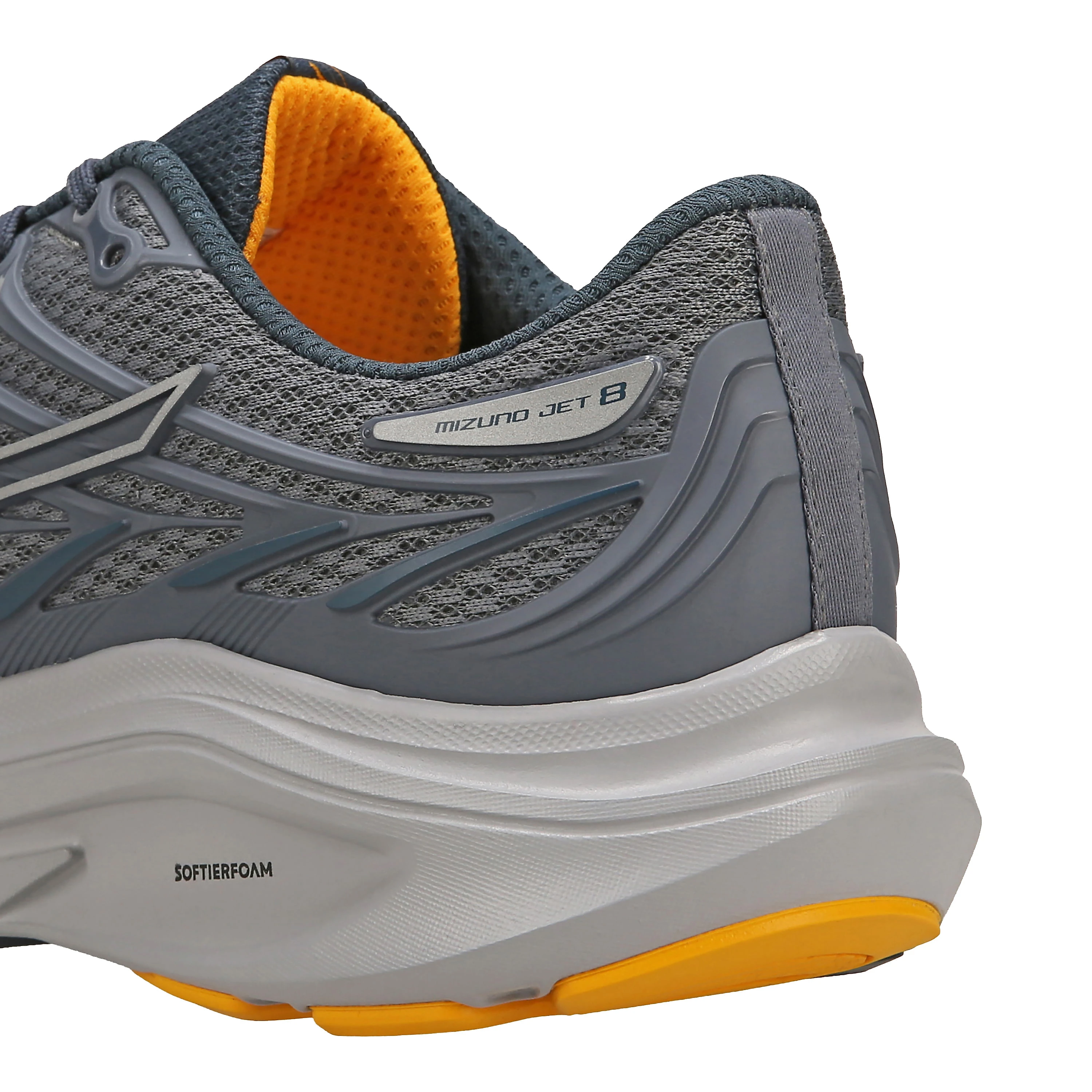 Tênis de Corrida Mizuno Jet 8 34 Cinza