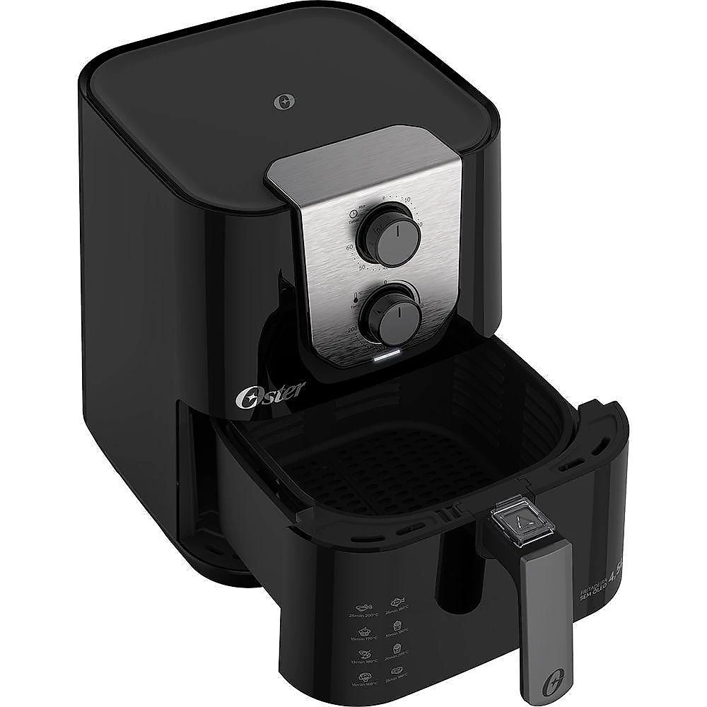 Fritadeira elétrica sem Óleo oster black perform 4,5l ofrt510 220v
