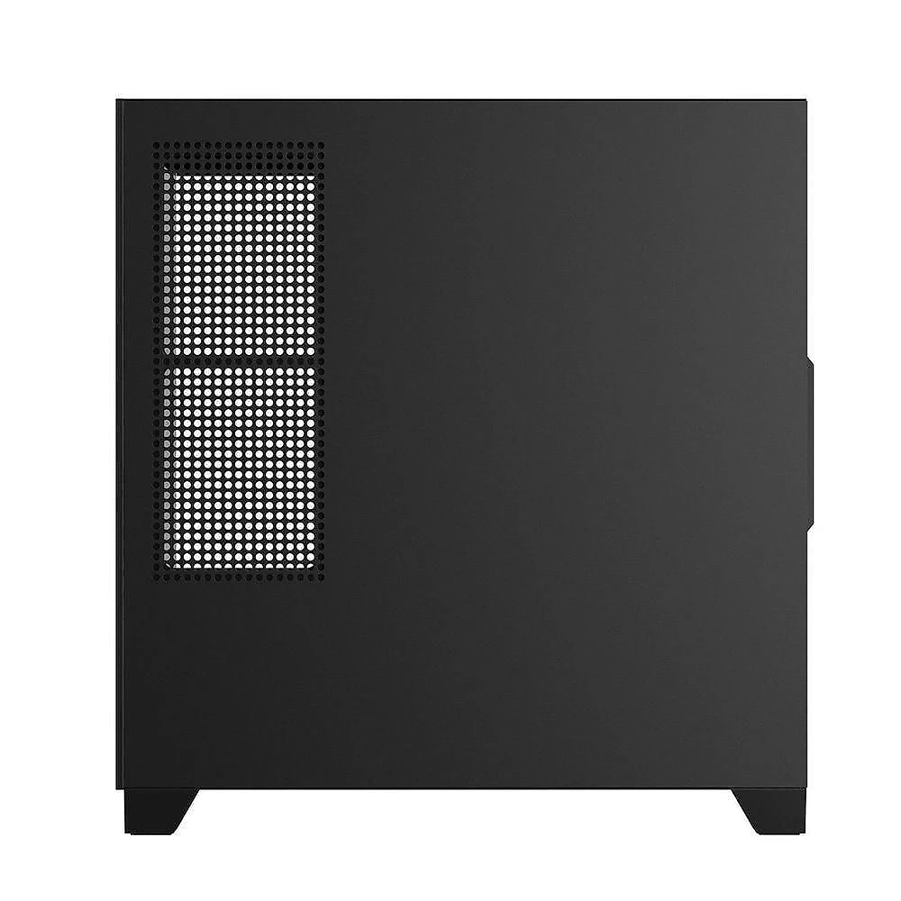 Gabinete Gamer Twr Black Vulcan Mid Tower Mini ITX Vidro Temperado com Suporte para Watercooler