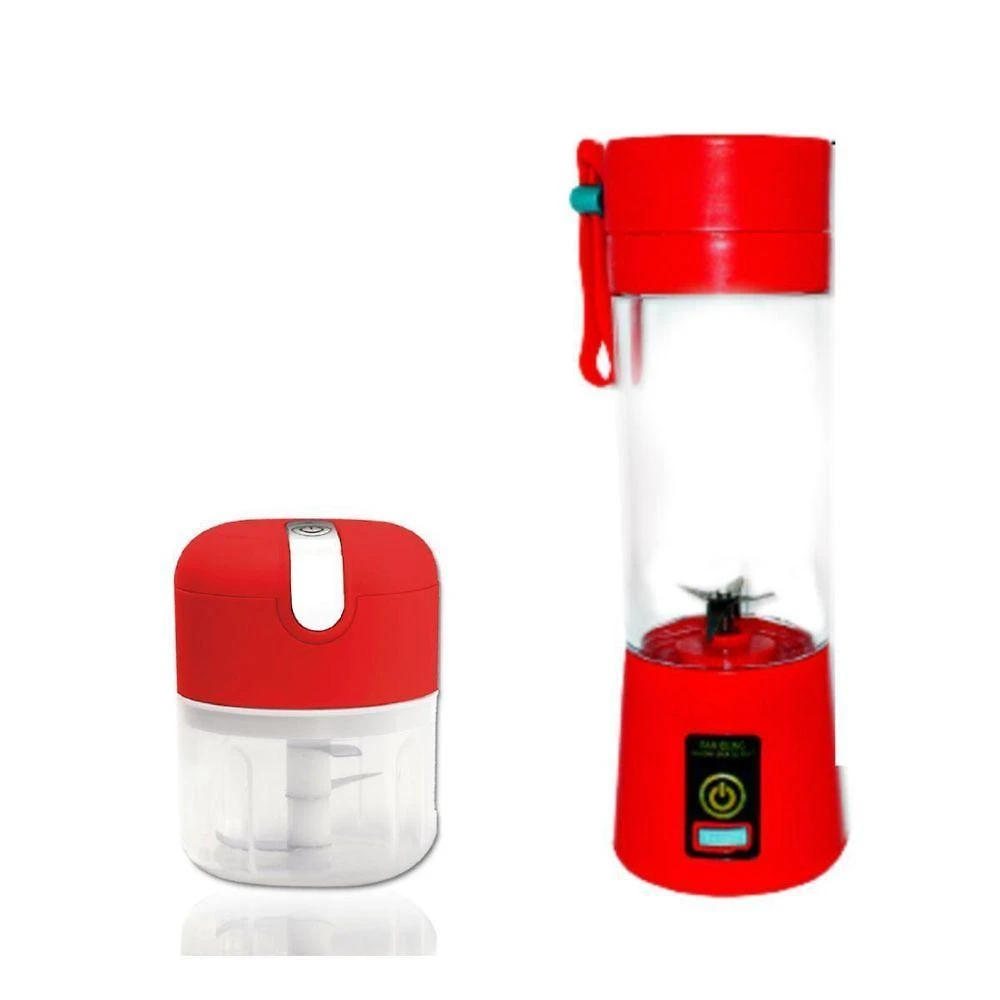 Kit Mini Liquidificador Processador Alimentos Portatil Usb