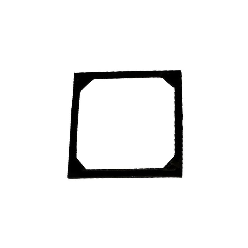 Caixilho para Ralo Ferro Fundido Captação Esgoto 15x15cm Preto