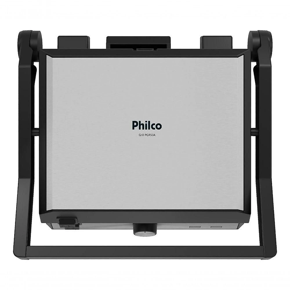 Grill Philco PGR50A Sanduicheira 2 em 1 Antiaderente 1500W Preto 110V
