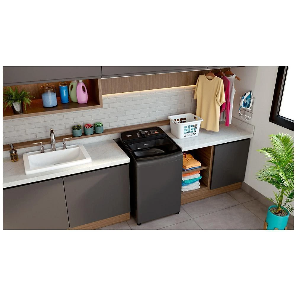 Miniatura Lavadora de Roupas Brastemp 13Kg Platinum com Ciclo Tira Manchas Advanced e Ciclo Antibolinha - BWK13A9 110