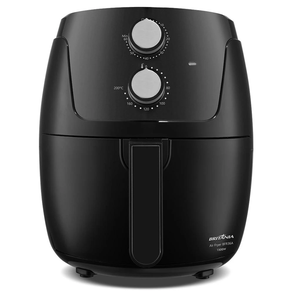 Air Fryer 4,2 Litros Britânia BFR36A, Preto - 110V