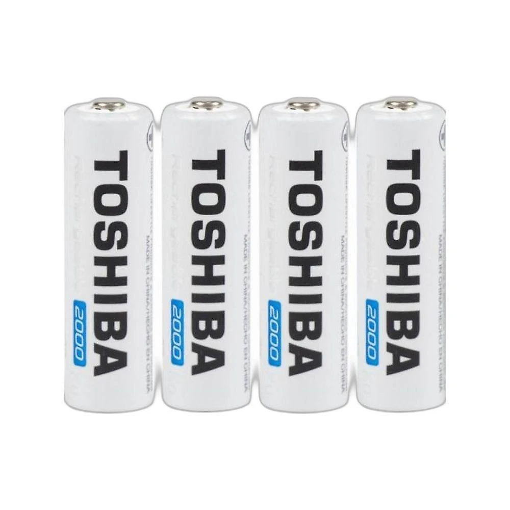 Carregador de Pilhas USB Toshiba TNHC-6GME4 Branco com 4 webcontinental-4904530593741