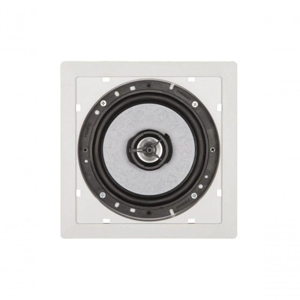 Arandela Quadrada Fiamon 6'' Coaxial 50rms 8r Branca