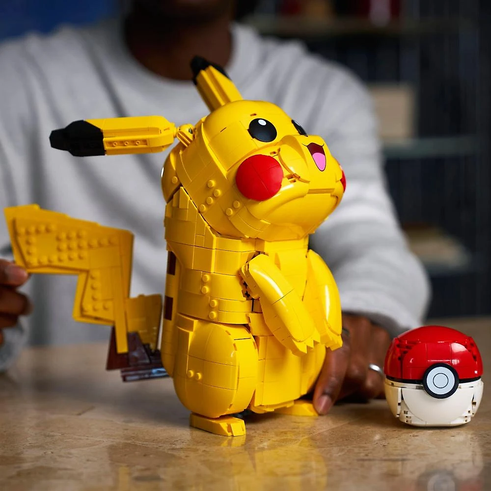 Lego®  pokémon™ - pikachu e pokebola amarela