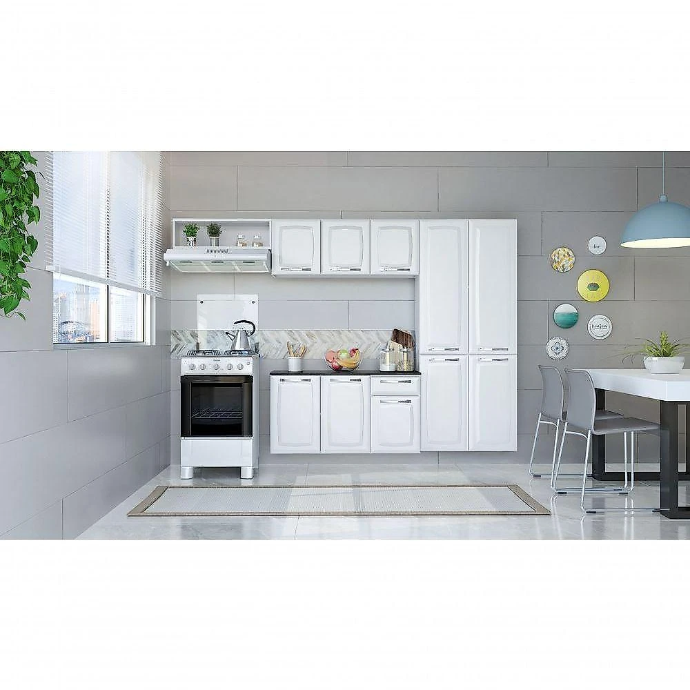 Cozinha De Aço Compacta 4 Peças Amanda - Itatiaia