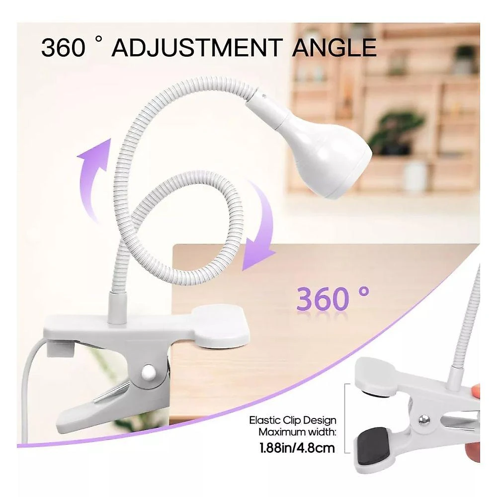 Luminária MJD-8 com LED Ultravioleta para Secagem Preto Rohs