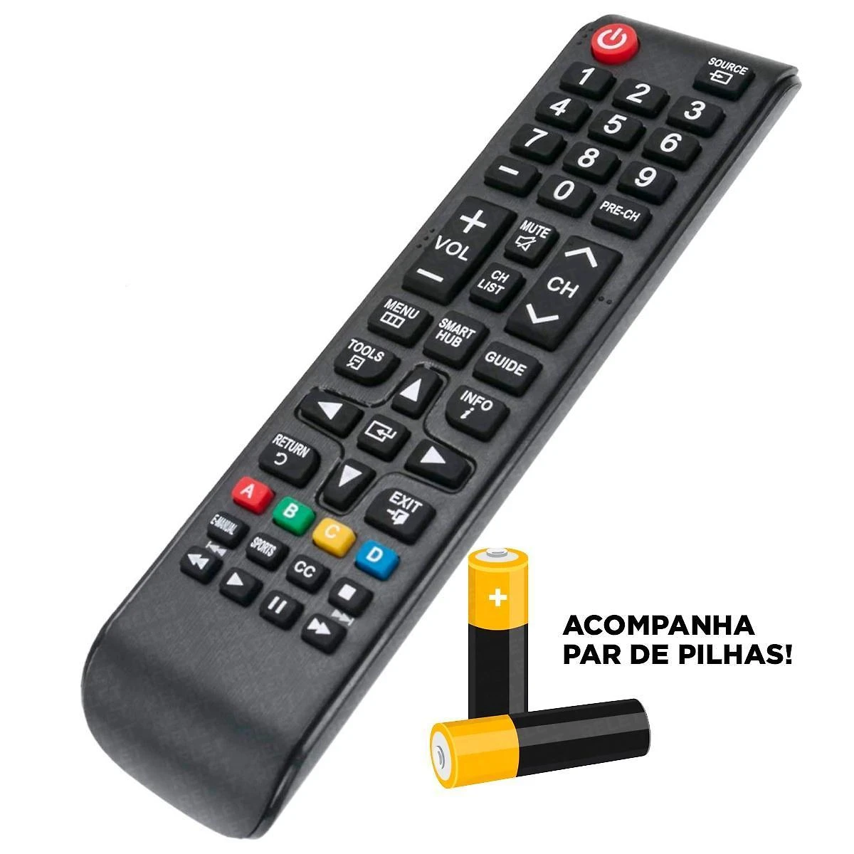 Miniatura Tv Samsung Smart Hub Controle R.Tv Lcd/Led Sky-8008- Similar