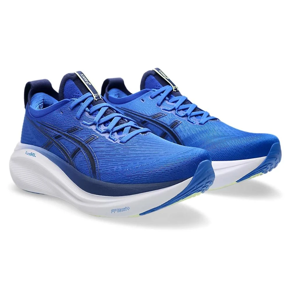 Miniatura Tênis Asics Gel-Nimbus 27 Masculino AZUL/PRETO - 38
