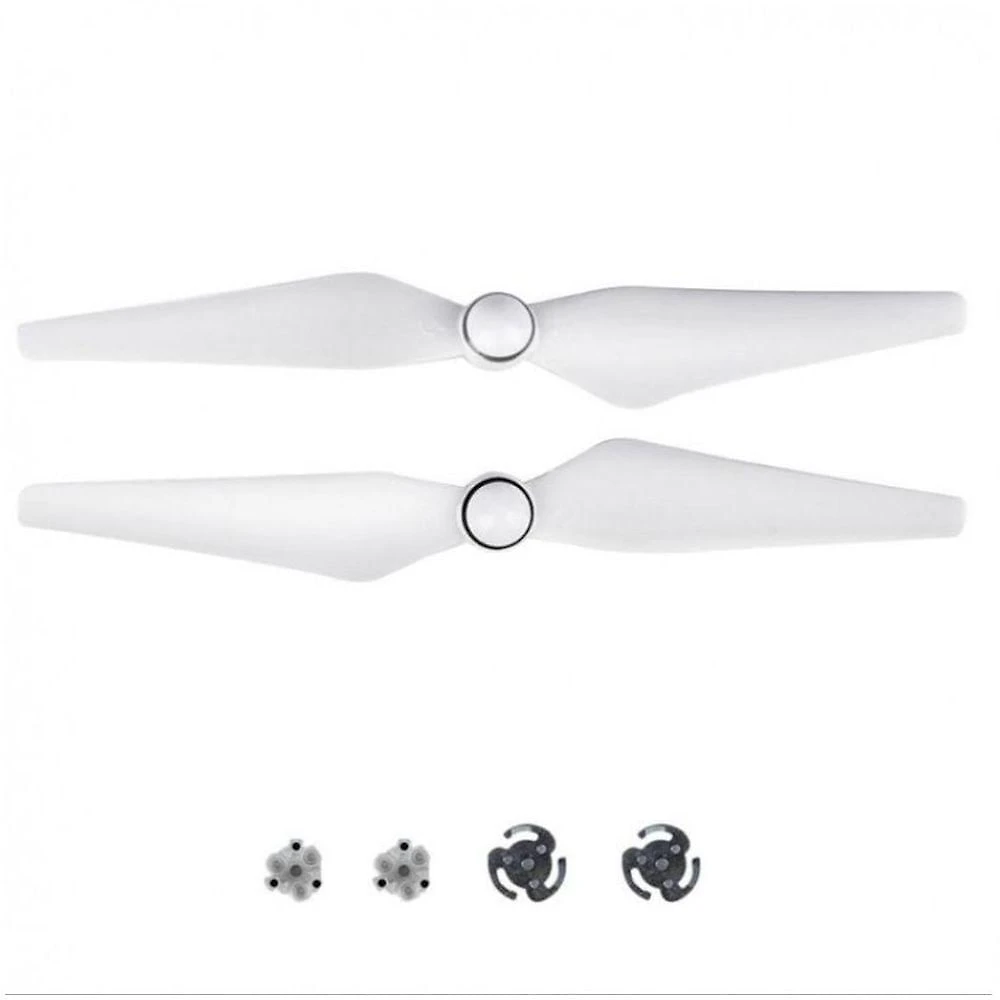 Par De Hélices Branco Para Drone Dji Phantom 4 - 9450s