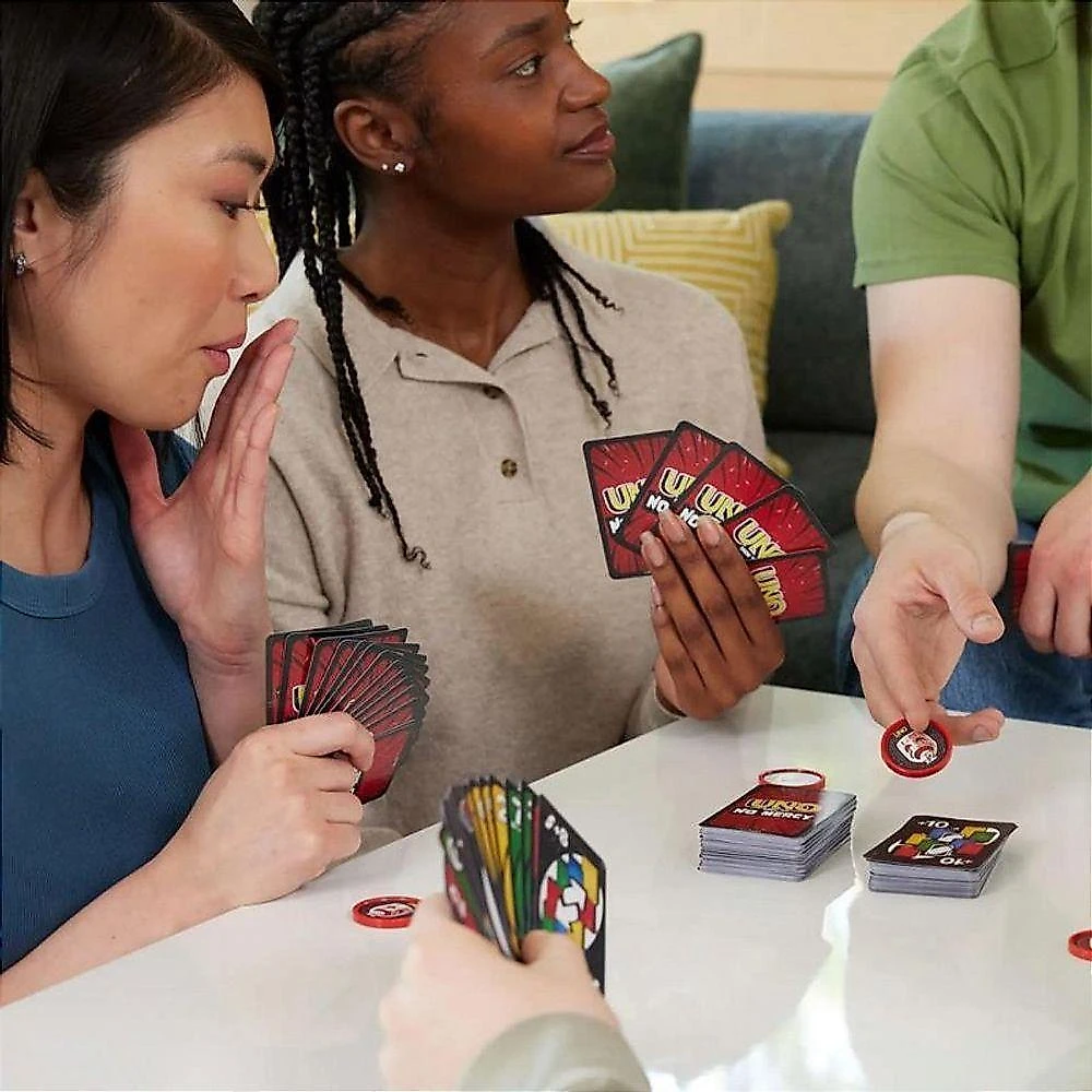 Jogo de Cartas Uno no Mercy Expansão 24 Peças e Moedas Mattel
