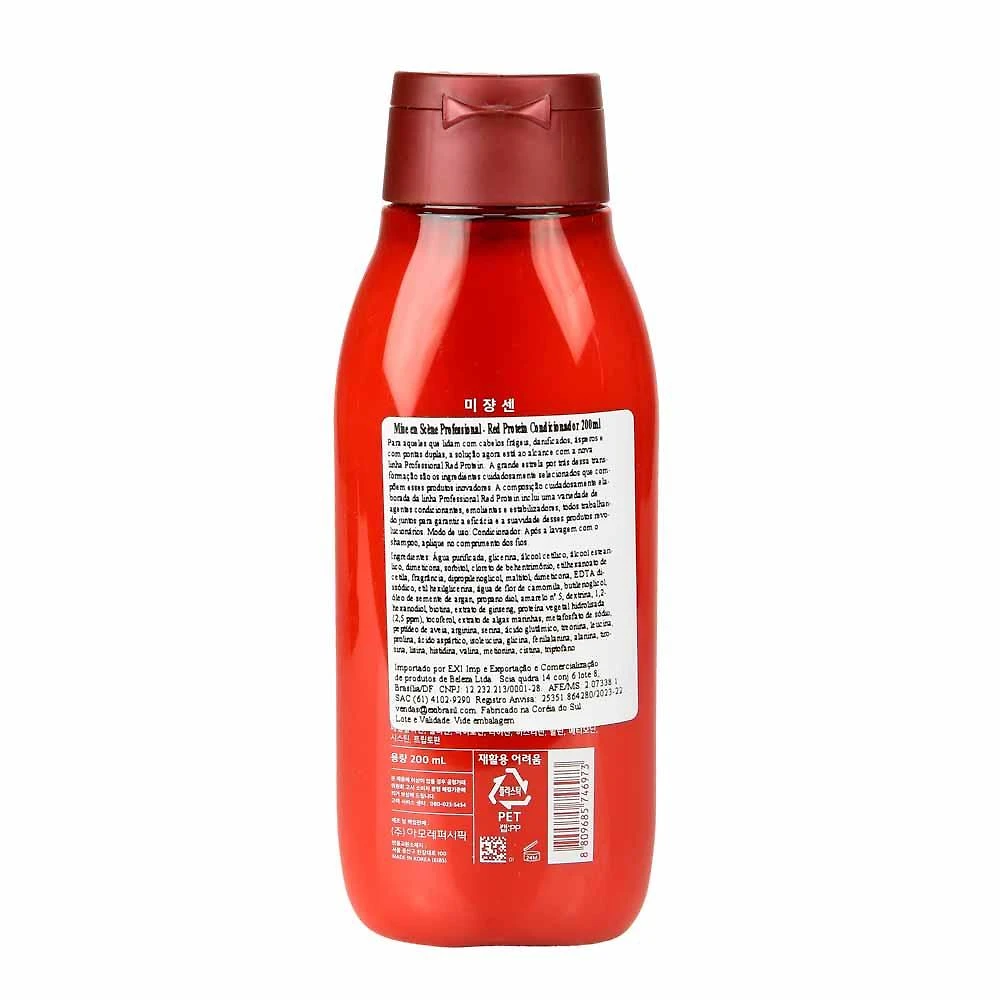 Mise en scène damage care red protein condicionador