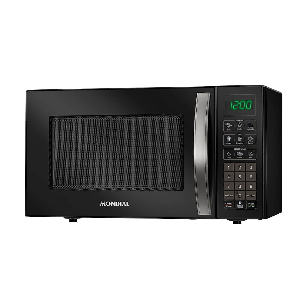 Miniatura Micro-Ondas Mondial Preto 1400W - MO-02-34-B MICRO-ONDAS MO-02-34-B 127V/60HZ .