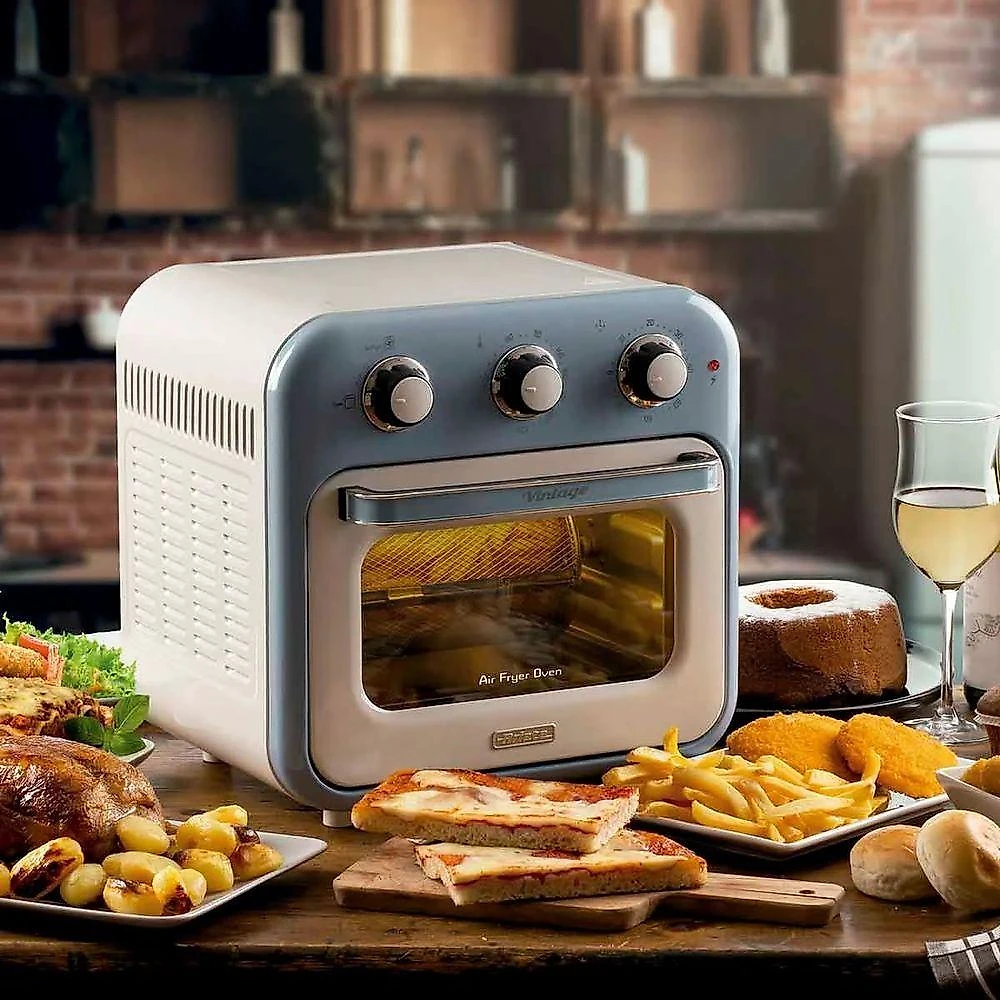 Fritadeira Air Fryer Vintage 16 Litros 220V Ariete Azul