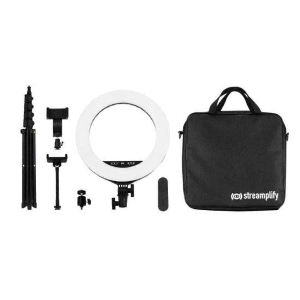 Ring Light para Iluminação Streamplify Ring Light 14 com 72 Leds e 10 Níveis de Brilho Ajustáveis