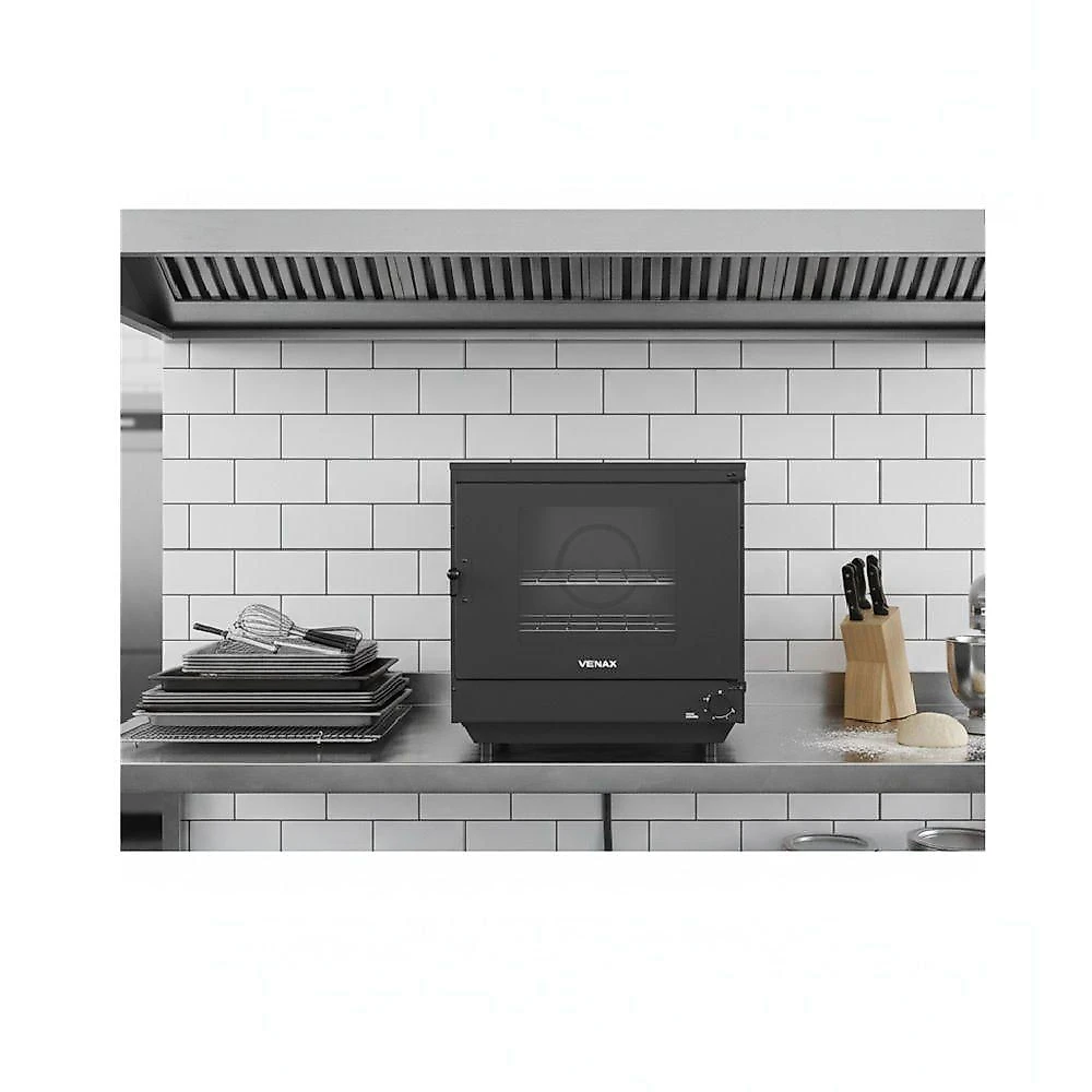 Forno Industrial Venax Fi 109l De Bancada A Gás Glp Preto