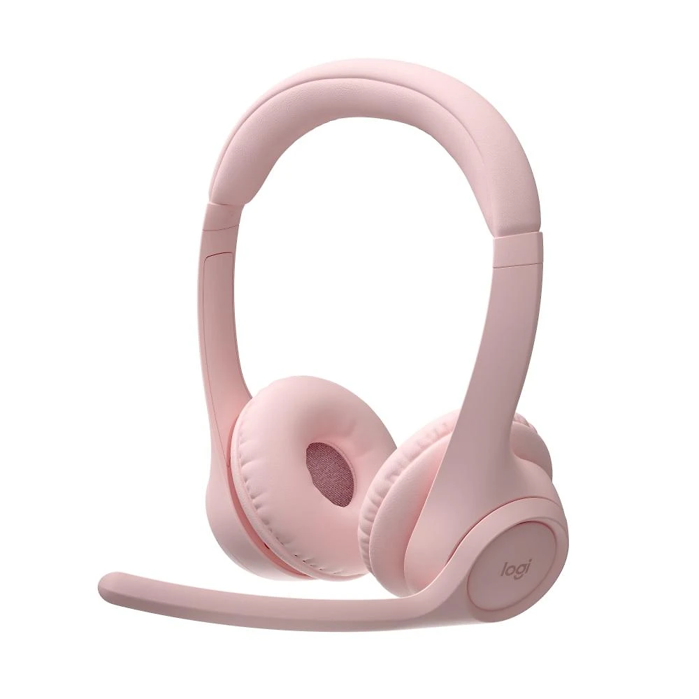 Headset Sem Fio Logitech Zone 300 - Rosa