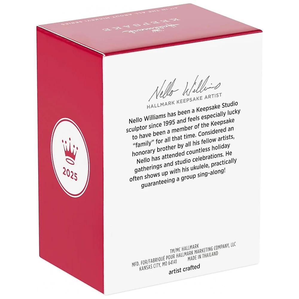 Enfeite de Natal Hallmark Keepsake 2025, Disney All About Mickey! Jardineiro Mickey, Presente para Fãs da Disney
