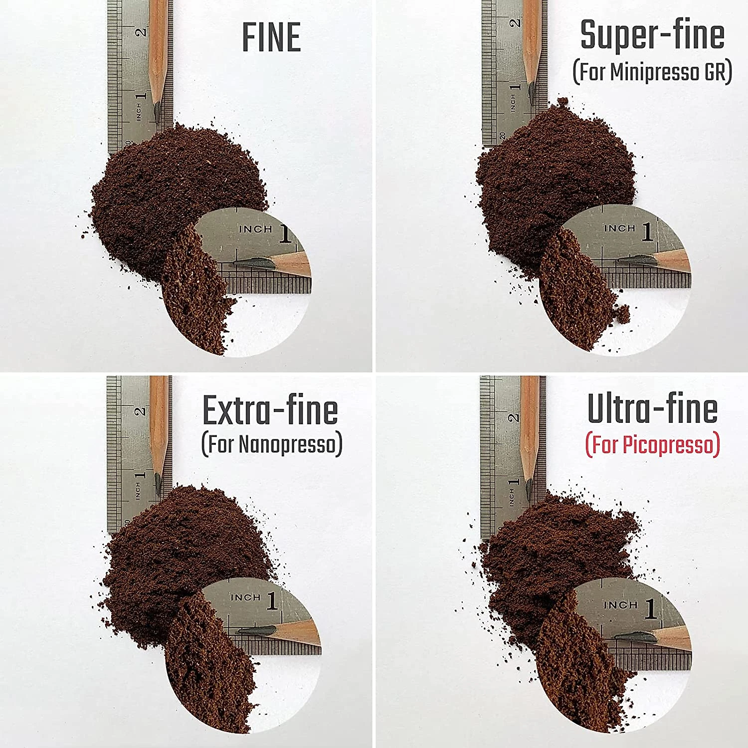WACACO Picopresso Mini Cafeteira Expresso Manual Portátil com Estojo Protetor Preta