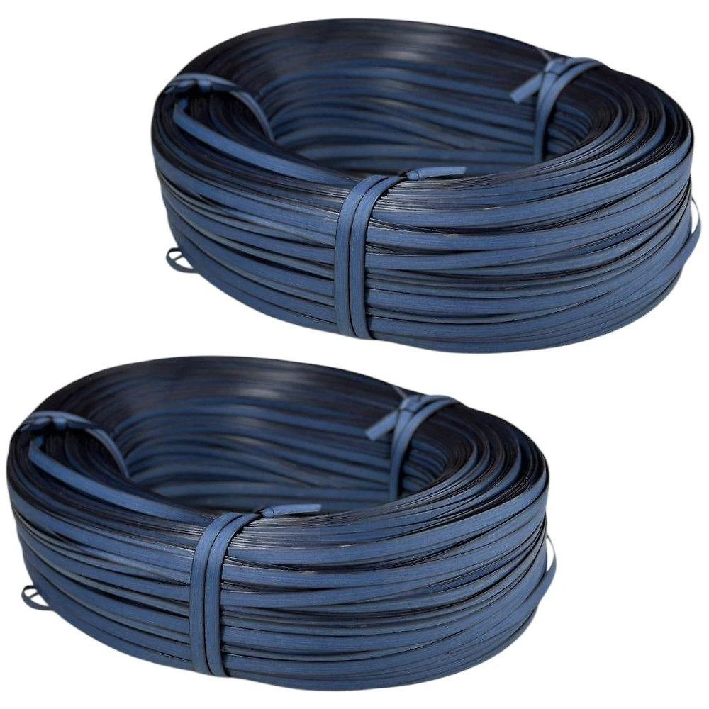 Fibra Sintética Junco 10mm 450 Metros Azul Dark Kit 2 Rolos Trama Original
