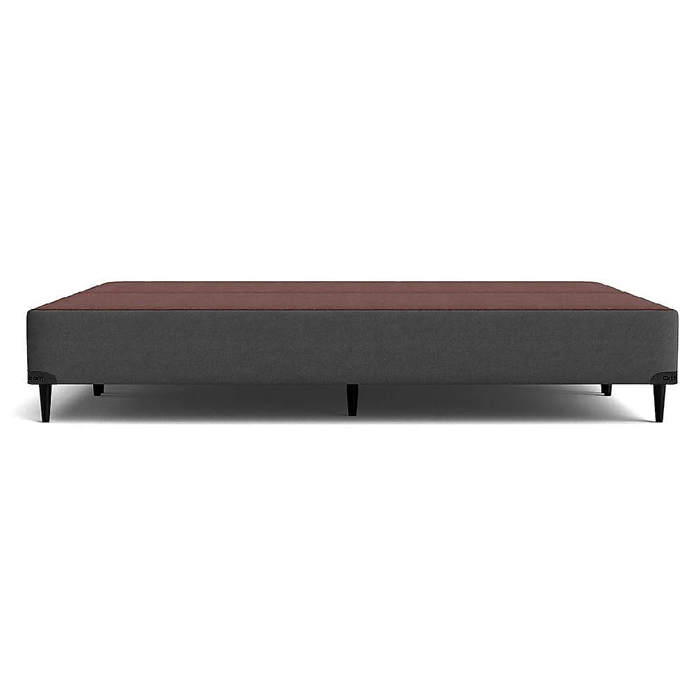 Base para Cama Box Super King Base Sommier Camurça Cinza 193x203x23cm Estrutura em Madeira Ortobom