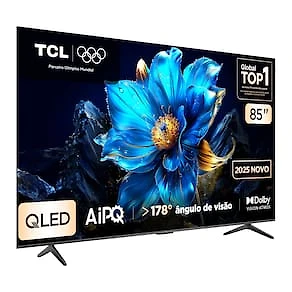 Miniatura Smart TV 85” TCL 85P7K 4K QLED UHD 60Hz com Sistema Operacional Google TV