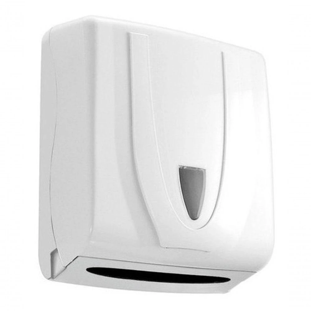 Toalheiro Unik para Papel Interfolha 2 Ou 3 Dobras em Plástico ABS Branco Premium Colchões