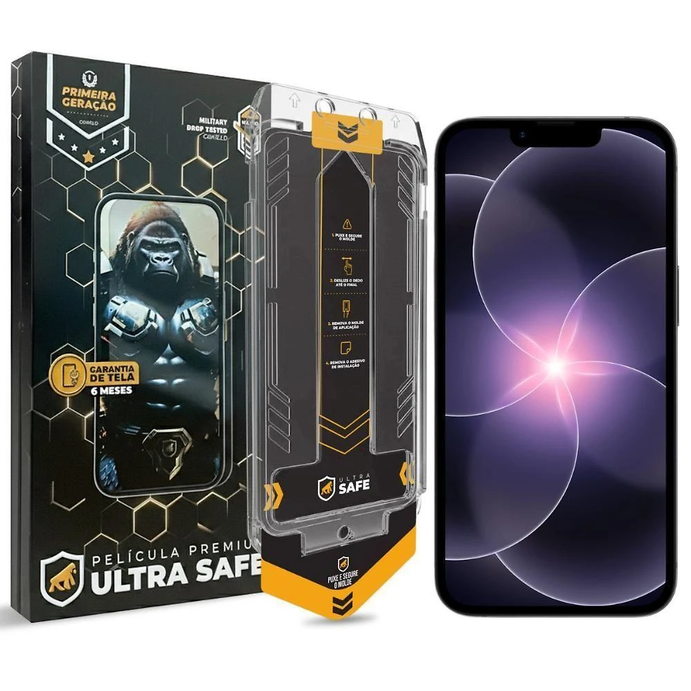 Película Gshield Ultra Safe para Iphone 17e com 6 Meses de Garantia de Tela Transparente 1