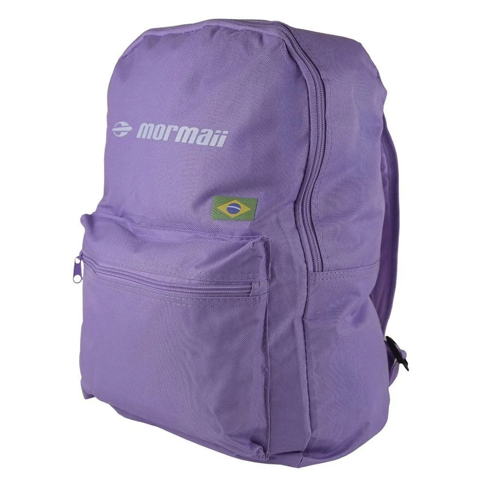 Mochila Casual Mormaii Brasil Copa Poliéster Tamanho Único Lilás Unissex