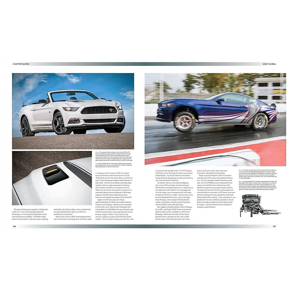 The Complete Book of Ford Mustang Todos os modelos desde 196412 série de livros completa, Capa Dura em Inglês, 320 P...