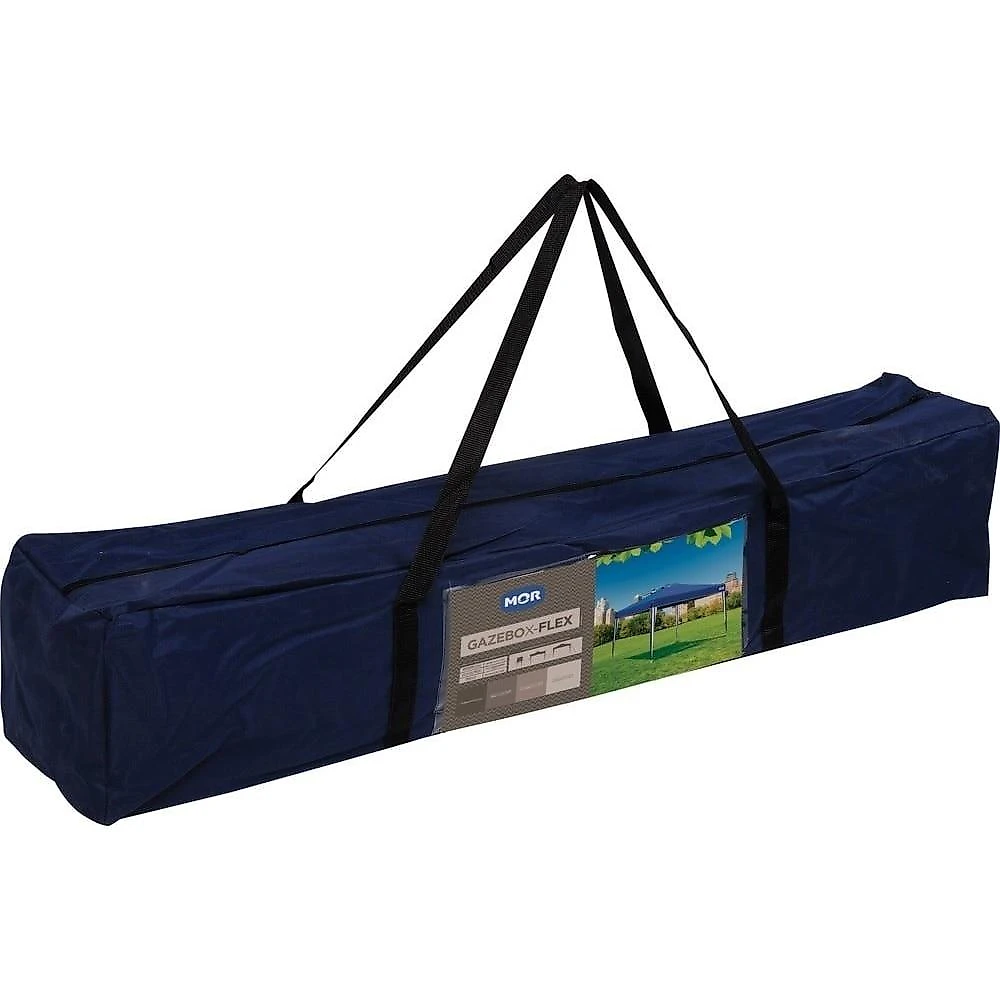 Barraca Gazebo 3 Metros Mor Sanfonado X-Flex, Azul