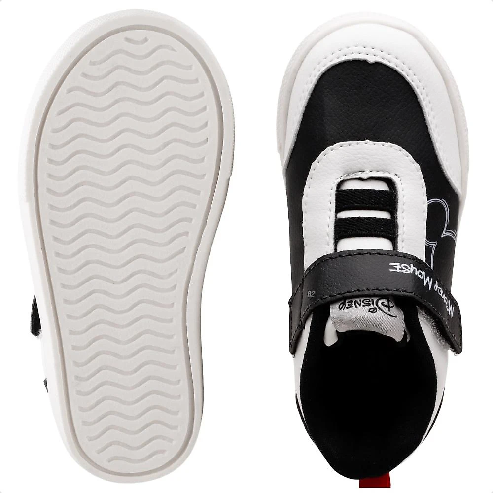 Tênis Disney Casual Mickey Infantil Preto / Branco - 20