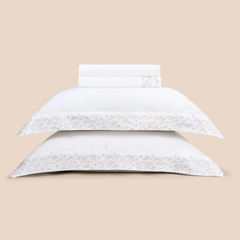 Jogo De Cama Queen 4 Peças Altenburg Haus Fábula Branco