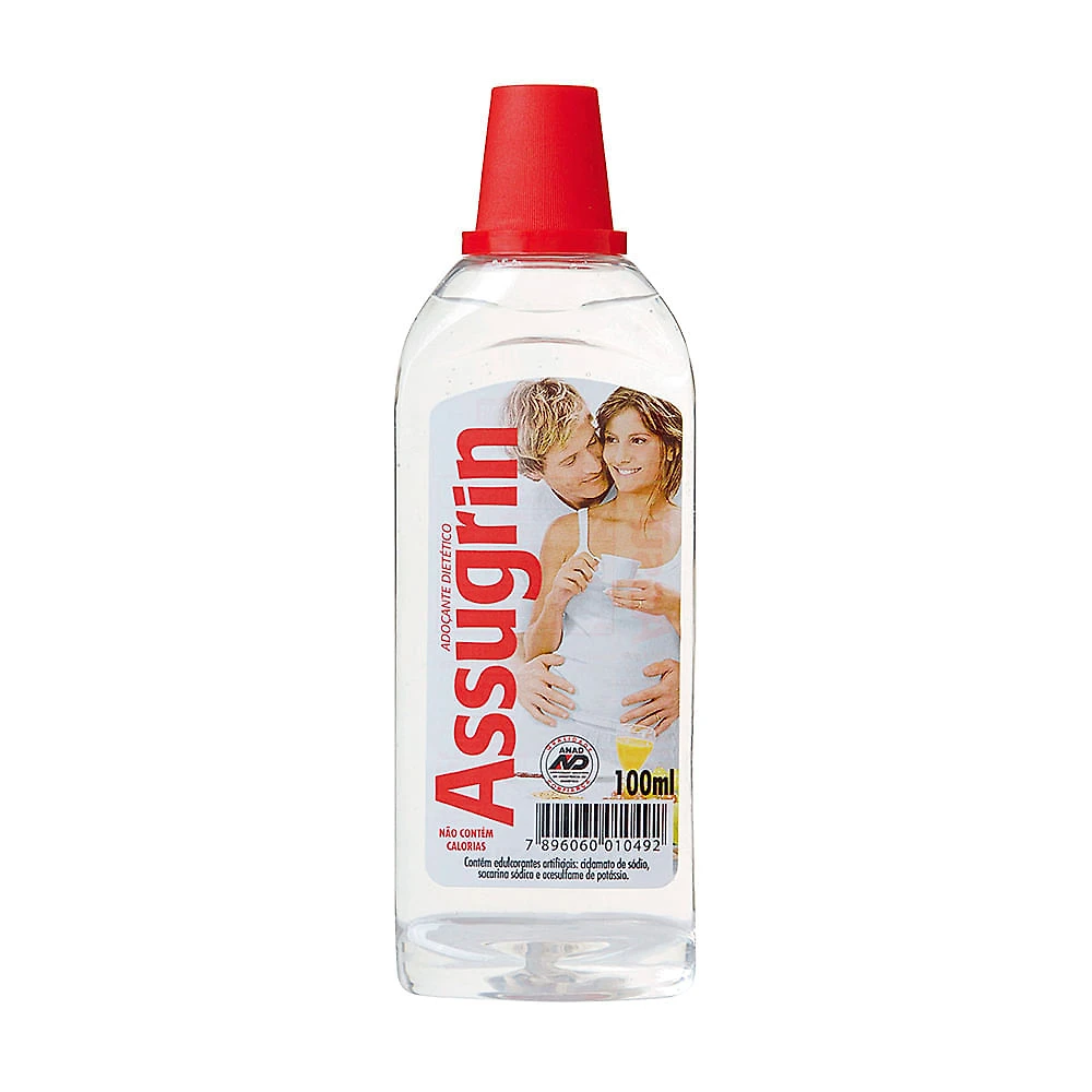 Adoçante Assugrin Ciclamato e Sacarina Sódica Gotas com 100ml