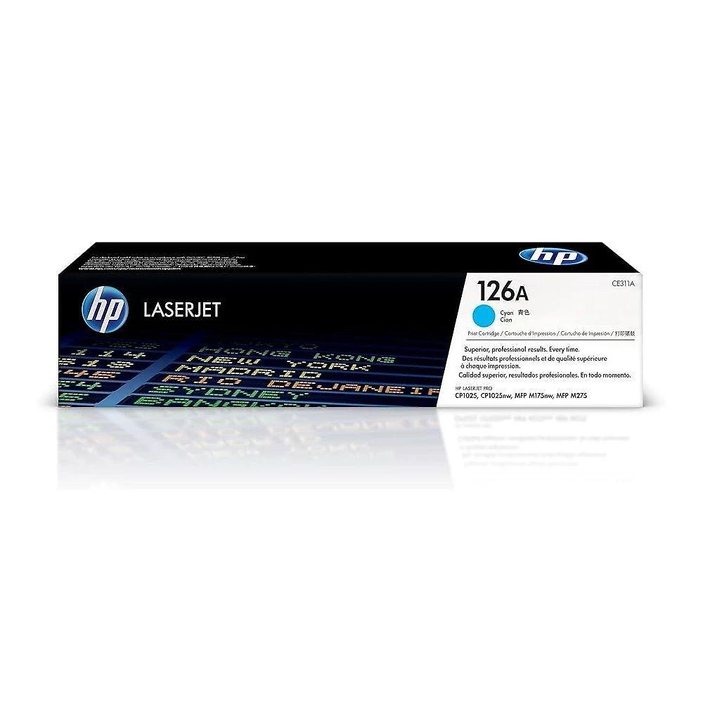 Toner Original Hp 126a Ciano Ce311a Laserjet