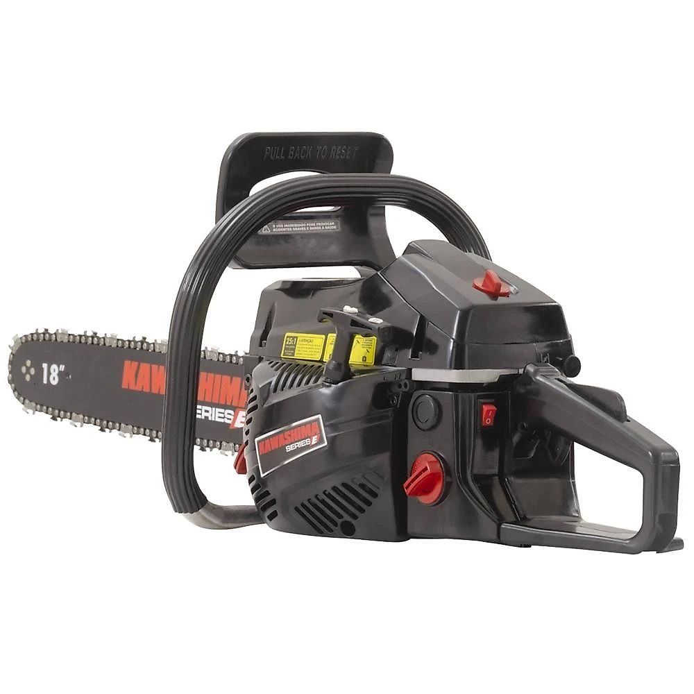 Motosserra Profissional Kawashima Kcs 520e A Gasolina 50.8cc Com Sabre 18 3300660 + Óleo Toyama Fg50
