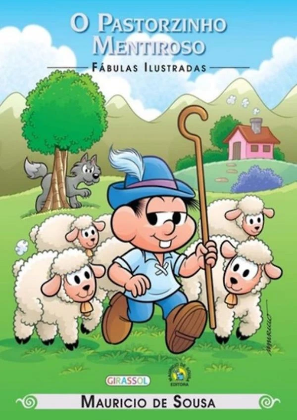 Turma Da Monica - Fabulas Ilustradas - O Pastorzinho Menti