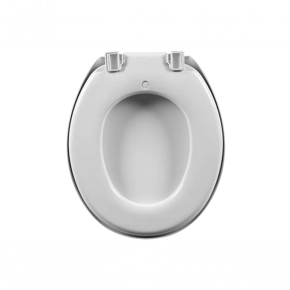 Assento Almofadado Oval Branco webcontinental-7891222039755