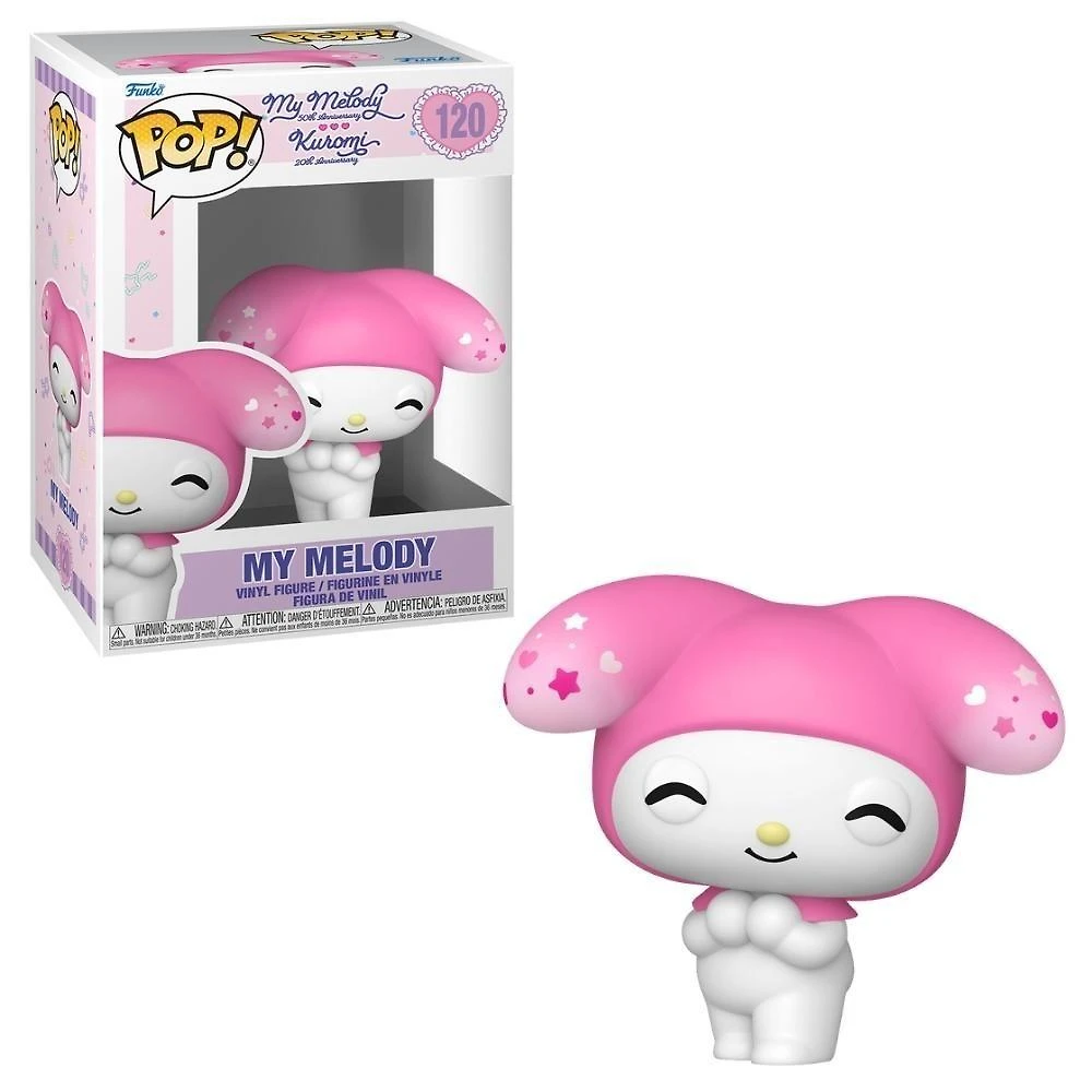 Boneco Funko Pop! Sanrio My Melody 50 Anos - My Melody