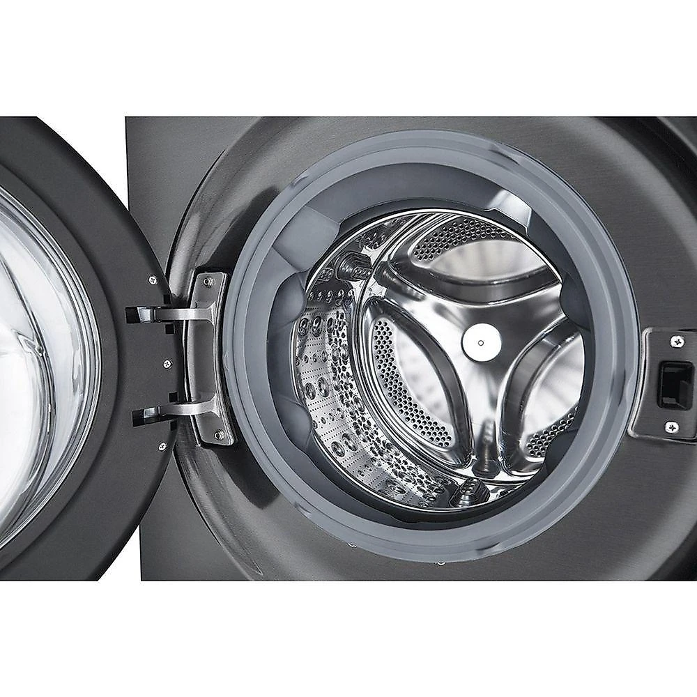 Lava e Seca LG Washtower 14KG 10KG com AI DD e Turbowash Black Inox 220V