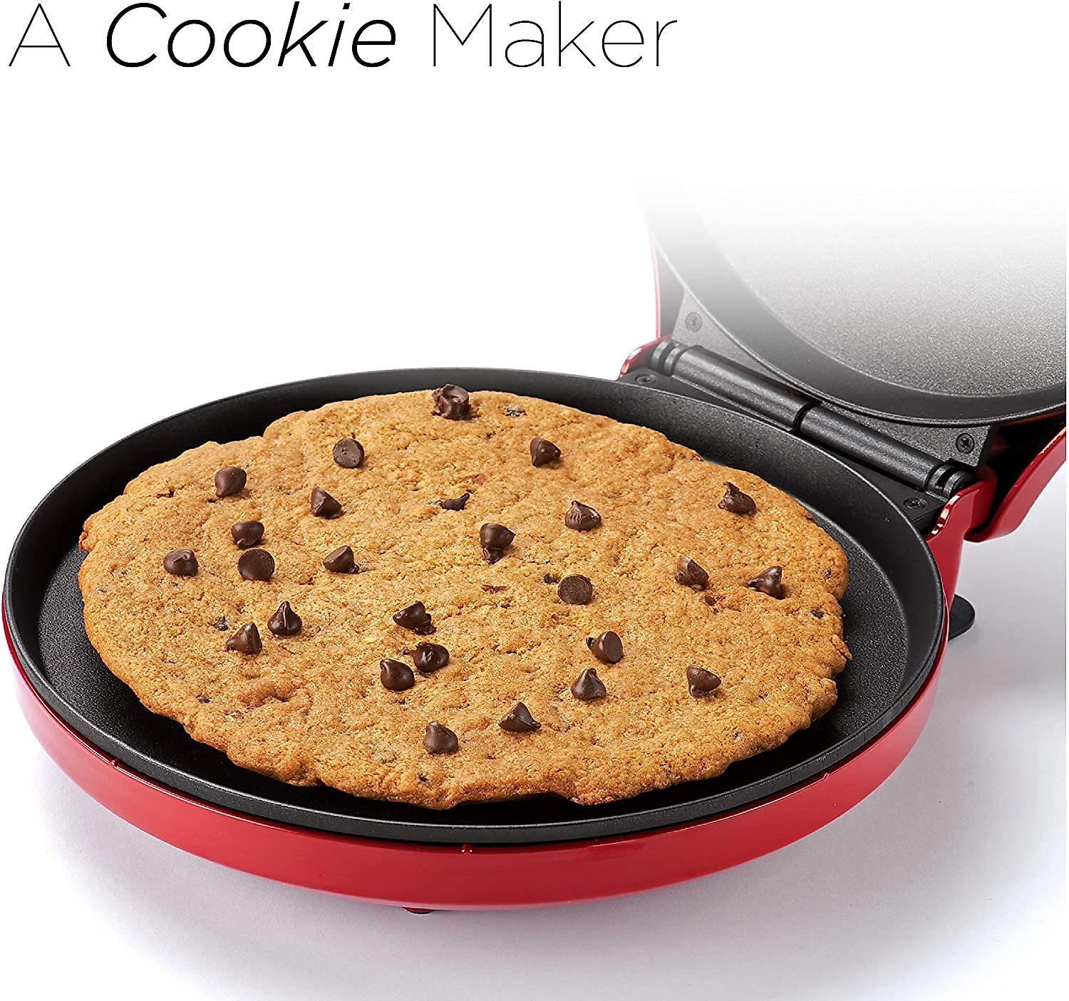 Betty Crocker Pizza Maker com temperatura variável vermelho