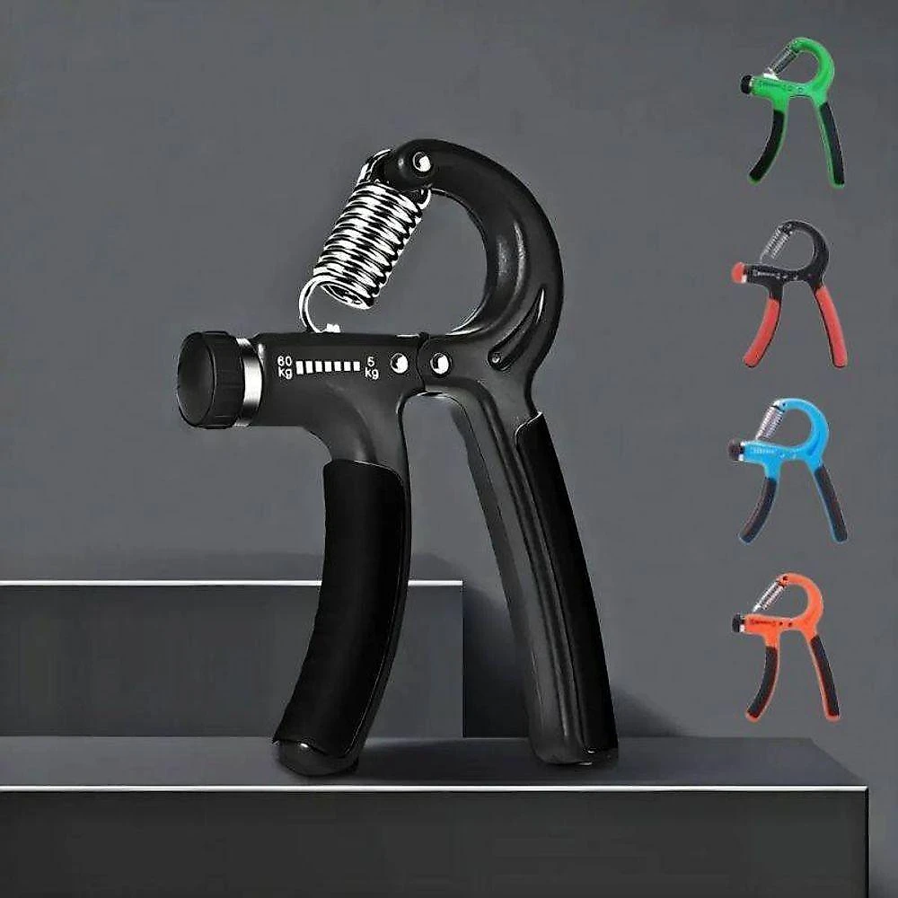 Hand Grip Mola Ajustavel Flexor Mao Antebraco Intensidade Regulavel 05kg a 60kg Fortalecimento Punho