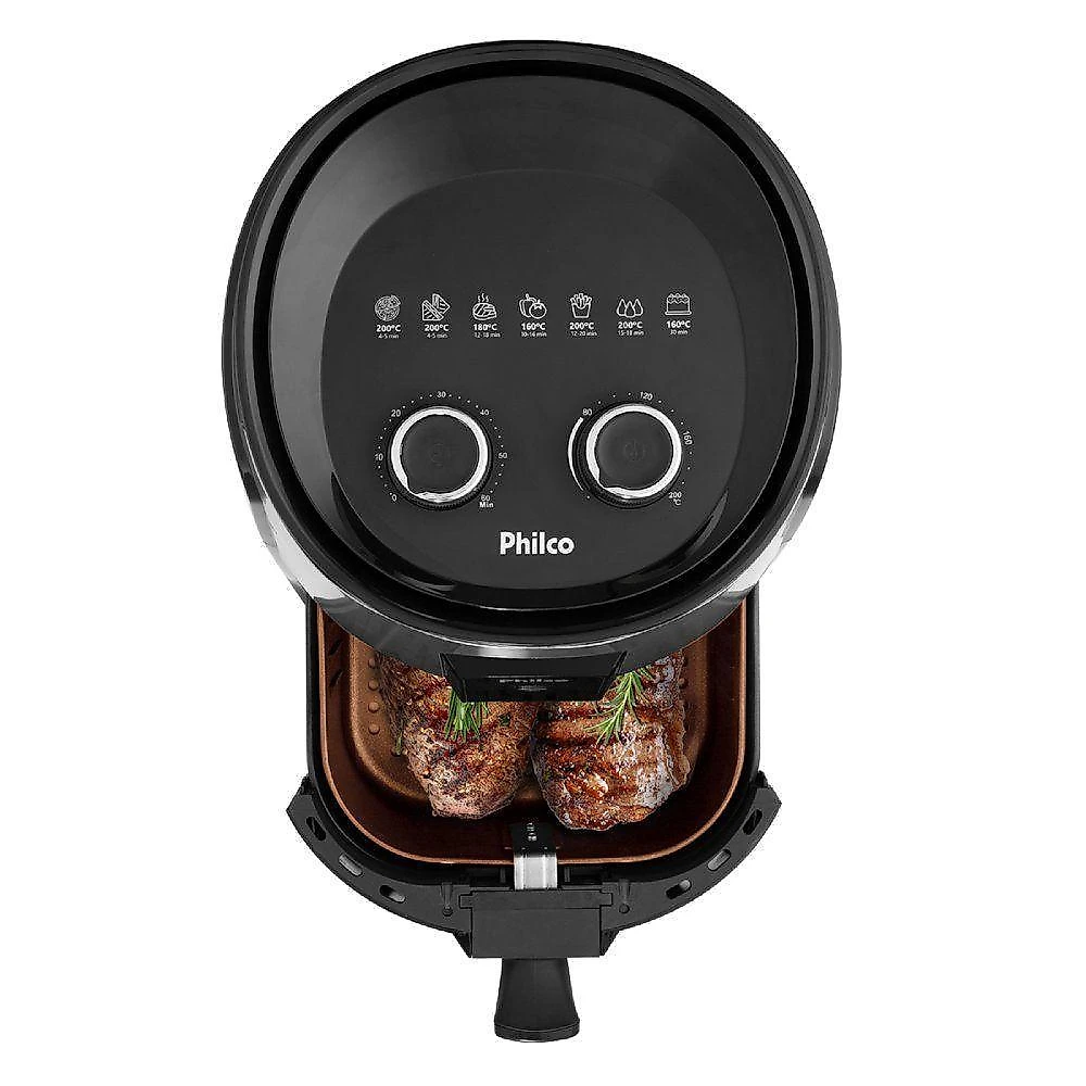 Fritadeira elétrica philco sem Óleo gourmet black 4,4l 220v pfr15pg 53802070