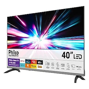 Smart TV 40" Full HD Philco P40CRA Roku TV HDR10 Dolby Audio