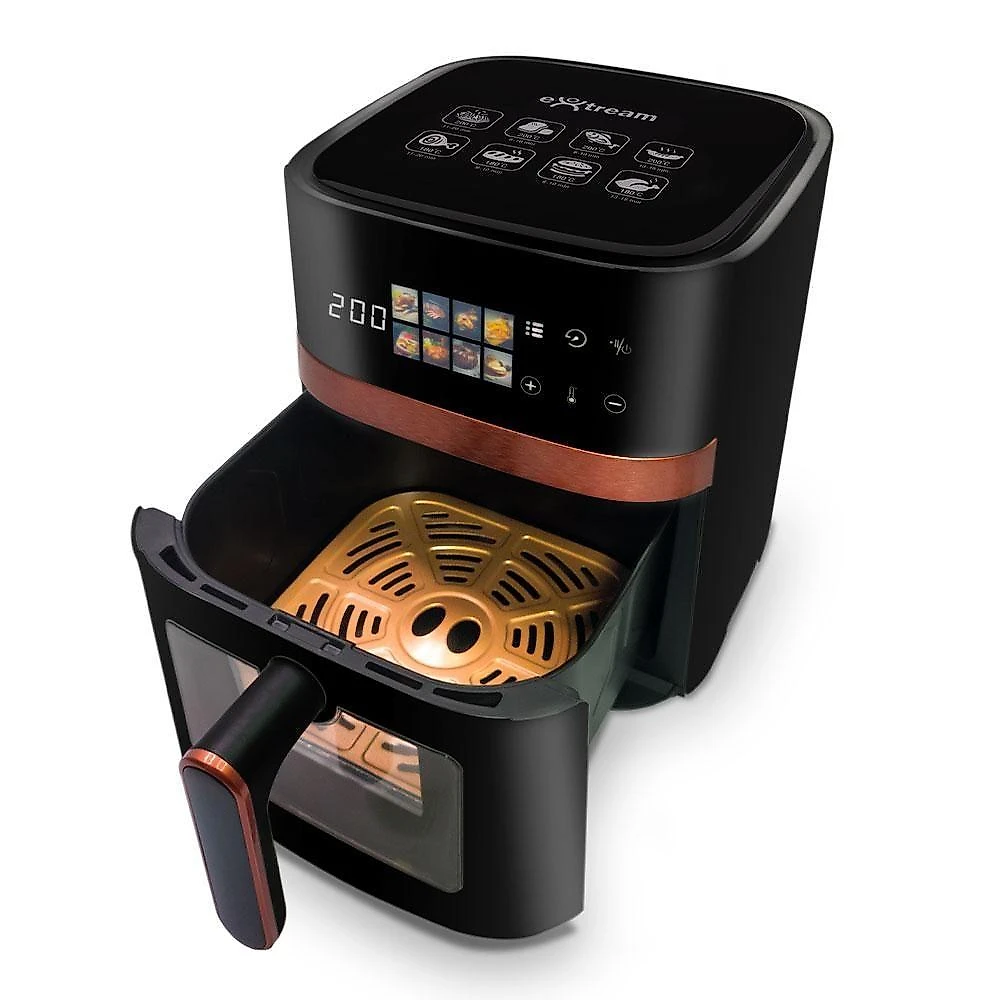 Air Fryer Fritadeira sem Óleo Extream AFEX02LJ55-BC1 5,5L 1400W Preto e Cobre 110V