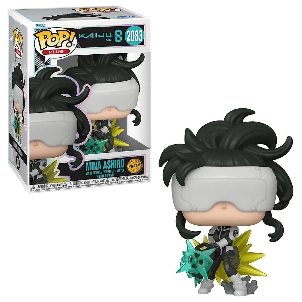 Boneco Funko Pop! Plus Kaiju Nº8 - Mina Ashiro (chance De Chase)